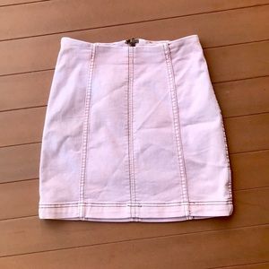 Free People Mini skirt